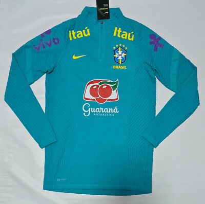Brazil Nike Drill Top 2021/ 22 Blue Vaporknit Nike Training Jacket