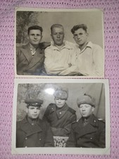 2 PHOTOS  RKKA ROTE ARMEE  RED ARMEE 1941-45  tankmans(A32)