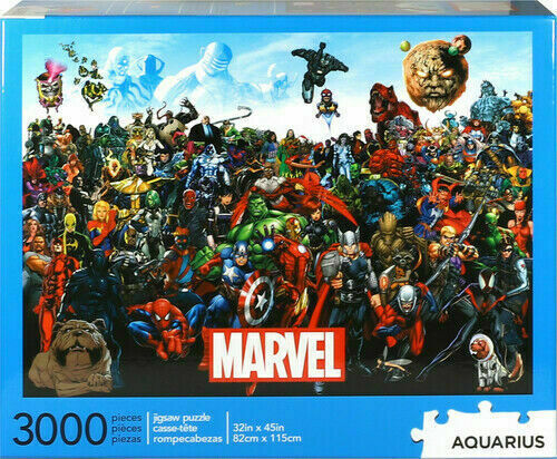 Limited Marvel Comics Cast Captain America, Hulk, Thor 3,000-Piece Puzzle - Picture 2 of 3