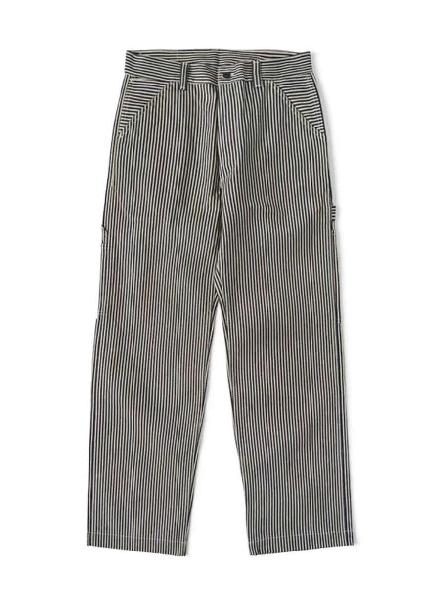 45RPM 生成り hickory stripe pants Rugged Bronson Hickory Stripe Railroad Pants Heritage Style