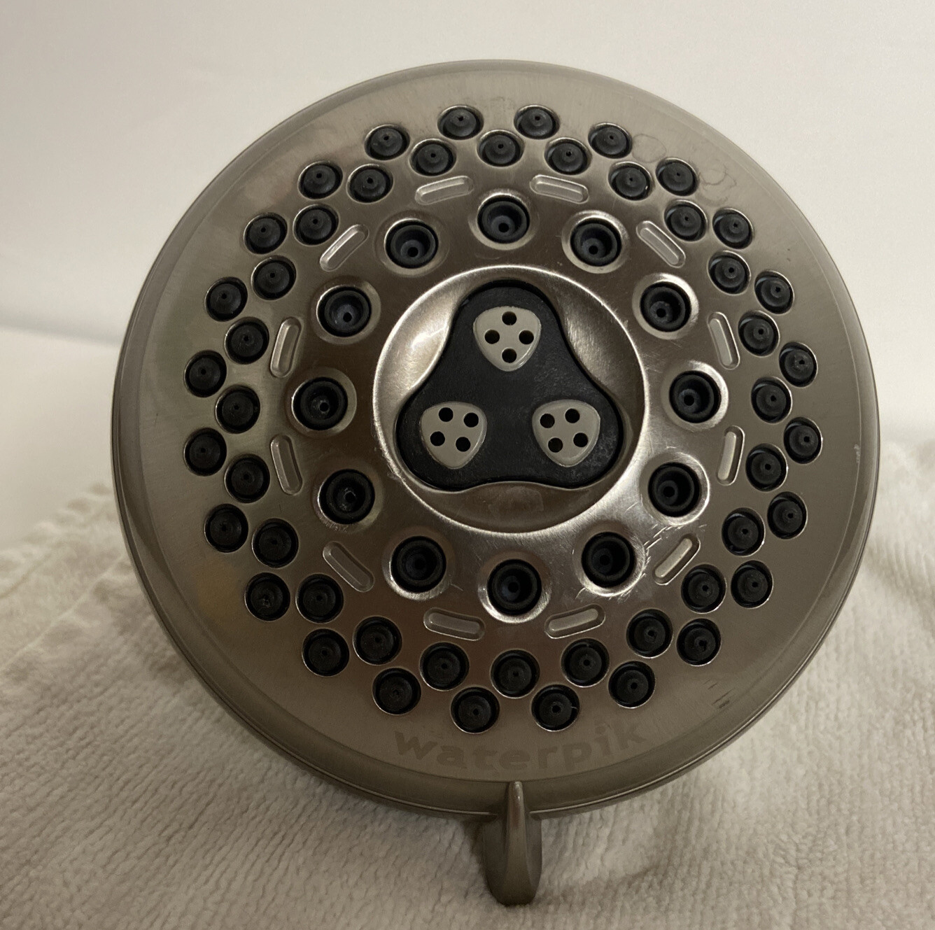Shower Heads Waterpik Medallion Twin Turbo 6Spray Showerhead in