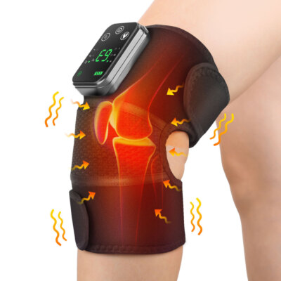 AFDEAL Akku beheizbare Kniebandage mit Vibration für Knie Schulter Ellenbogen