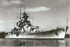 WW II German Photo **  Battlecruiser   Gneisenau   **