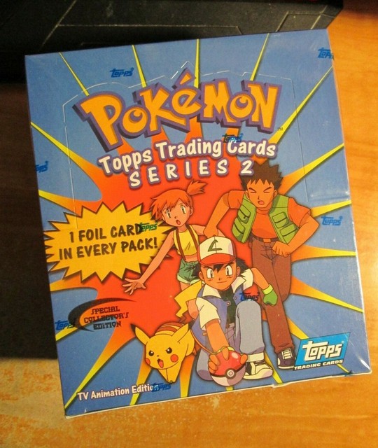 Topps Pokemon Series 2 Trading Cards Box for sale online eBay