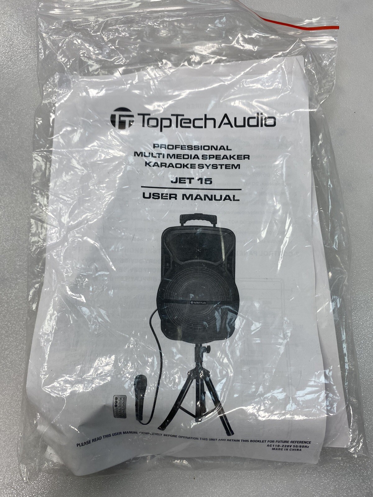 TopTech Audio JET-15 15 inch 2200W 