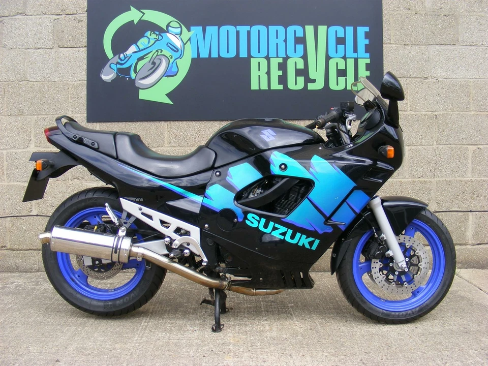 GSX600F Footrest Hanger Riders Left Genuine Suzuki 1988-1997 A034 — 第 3/3 张图片