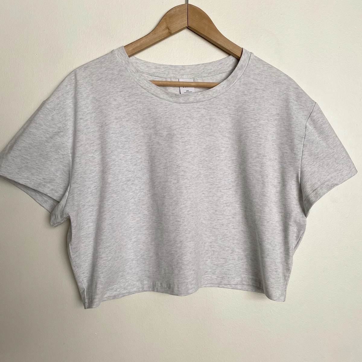aritzia cropped t shirt