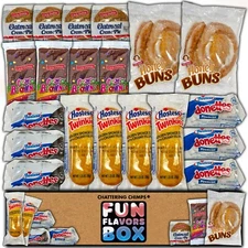 Favorite Pastry Donut Snacks 20 Count Snack Care Package Variety Gift Box