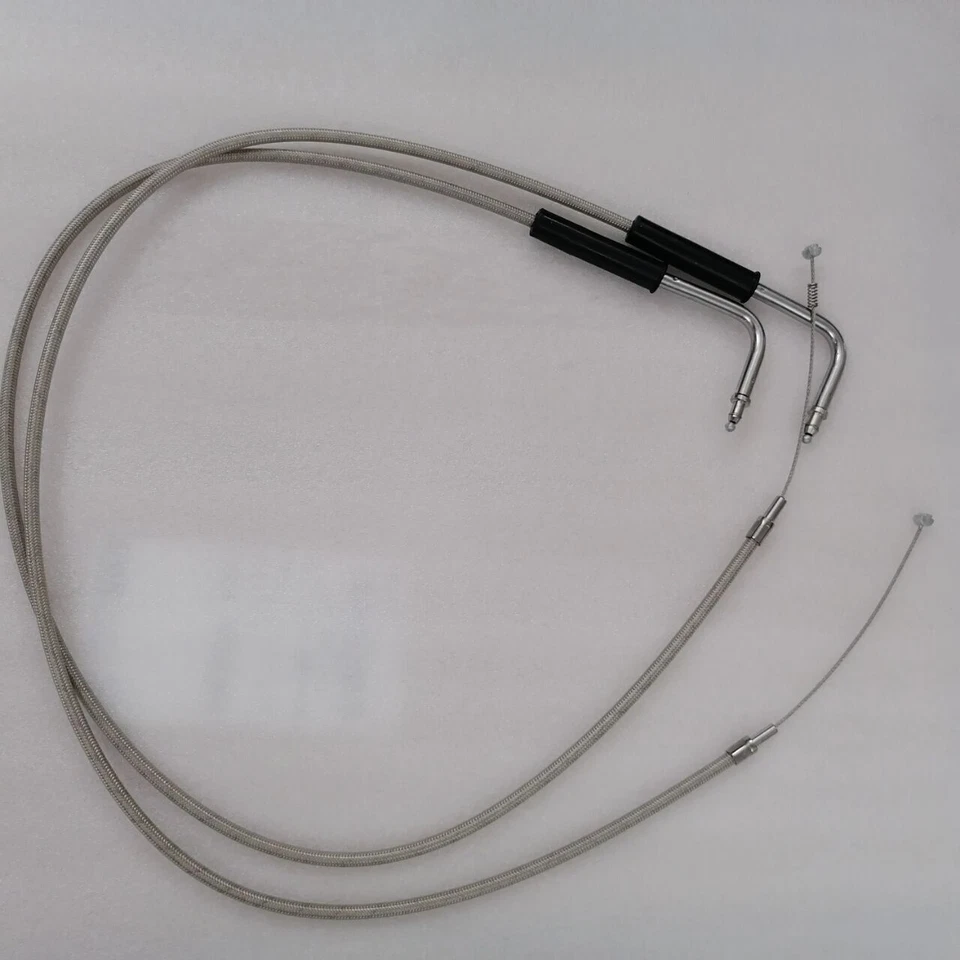 48" 120CM Throttle Cable Fits For Harley Sportster 883 1200 Fatboy Road King HNJ - Image 2 of 4