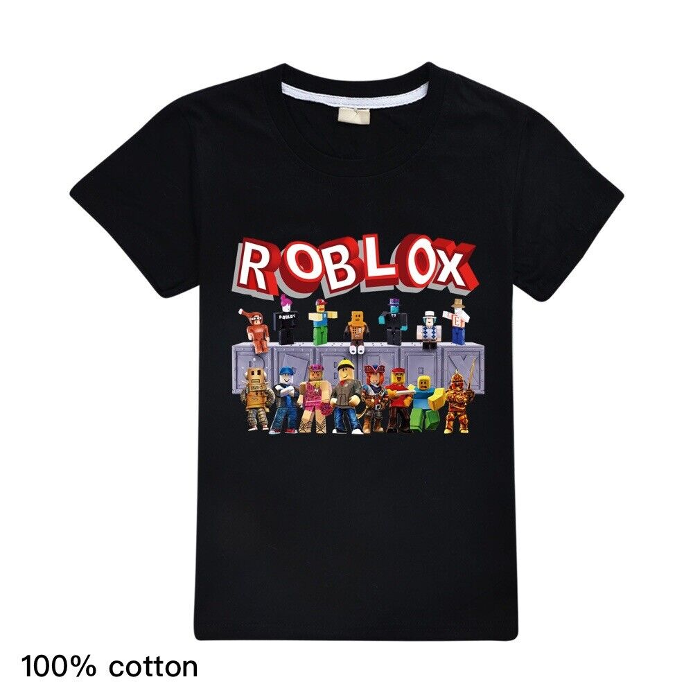 Roblox 005 Boys Girls Unisex Kid's T Shirt 100% Cotton AU Shop