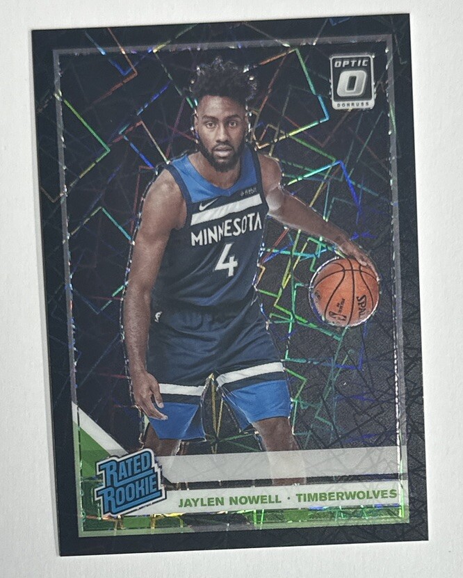 2019-20 Donruss Optic Rated Rookie Black Velocity Jaylen Nowell 27/39 #155