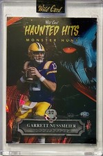 Garrett Nussmeier 2024 Wild Card Alumination Haunted Hits PRC 2/2 Blue Demon