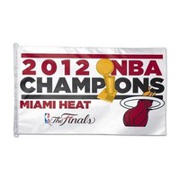Miami Heat 3 X 5 Sports House Flag Miami Heat 3 X 5 Sports House Flag