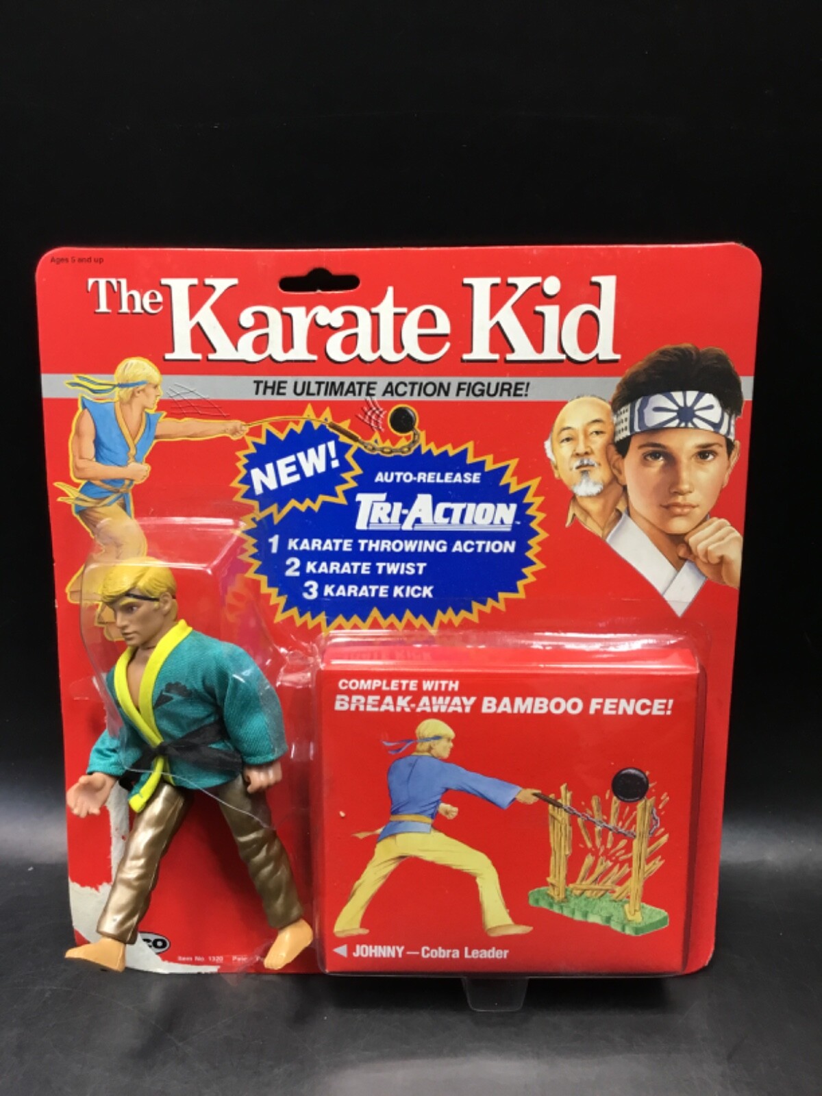 The Karate Kid Ultimate Action Figure Johnny 6" TriAction Figure