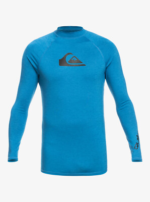 QUIKSILVER Men's L/S Rashguard ALL TIME - BYHH - XXLarge