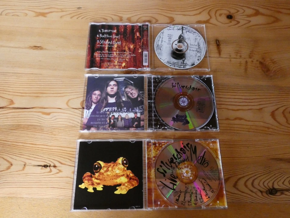 SILVERCHAIR Lot 2 CD Live At The Cabaret Metro Promo / Tomorrow + 1 Gift CD RARE - Photo 2/4