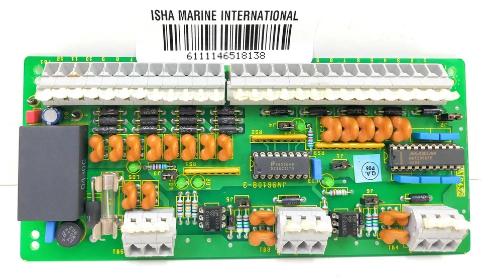 Litton Marine JW96108-3 Databuffer Printed Circuit Board - Image 3 of 4
