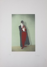 Luigi ONTANI, 1982, litografia a 7 colori, 99 esemplari, foto Secco Suardo