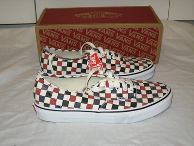 checkered vans 80s