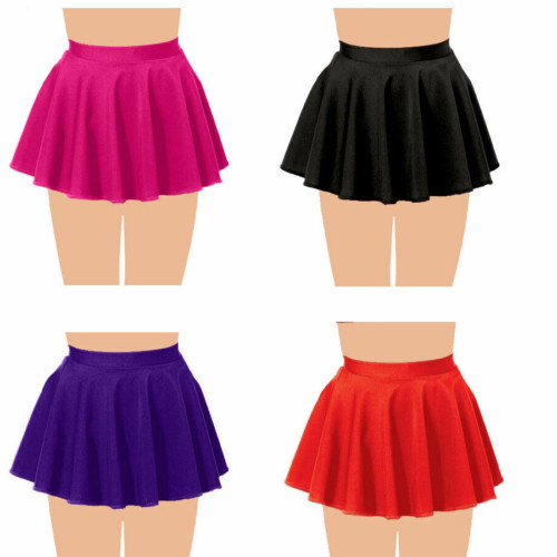 Falda de baile circular para niñas niños ballet patinaje grifo jazz gimnasia