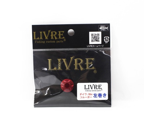 Livre Repair Parts 9847 SNUT-DL-RE Handle Nut Daiwa Left Red (5277) - 第 1/5 張圖片