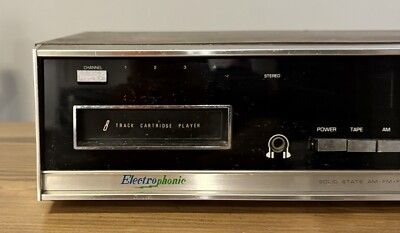 【激レア】ナショナルRS-750　ステレオ　TRACK STEREOPHONIC Morse Electrophonic Vintage Stereo 8track FM/AM Record