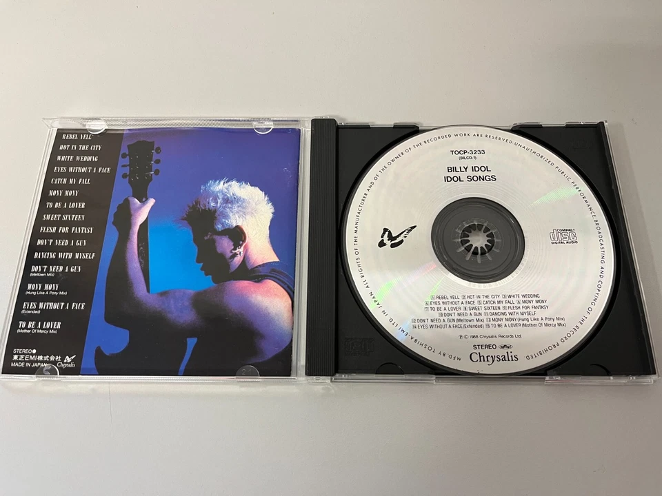 Billy Idol – Idol Songs - 15 Of The Best - Japan Only CD © 1996 - 4x 12"Mixes - Bild 2 von 3
