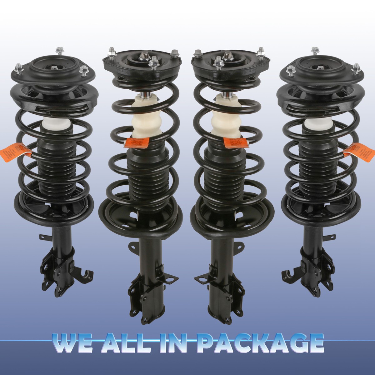 4pcs Front & Rear Shocks Struts W/Coil Spring For 1993-2002 Toyota