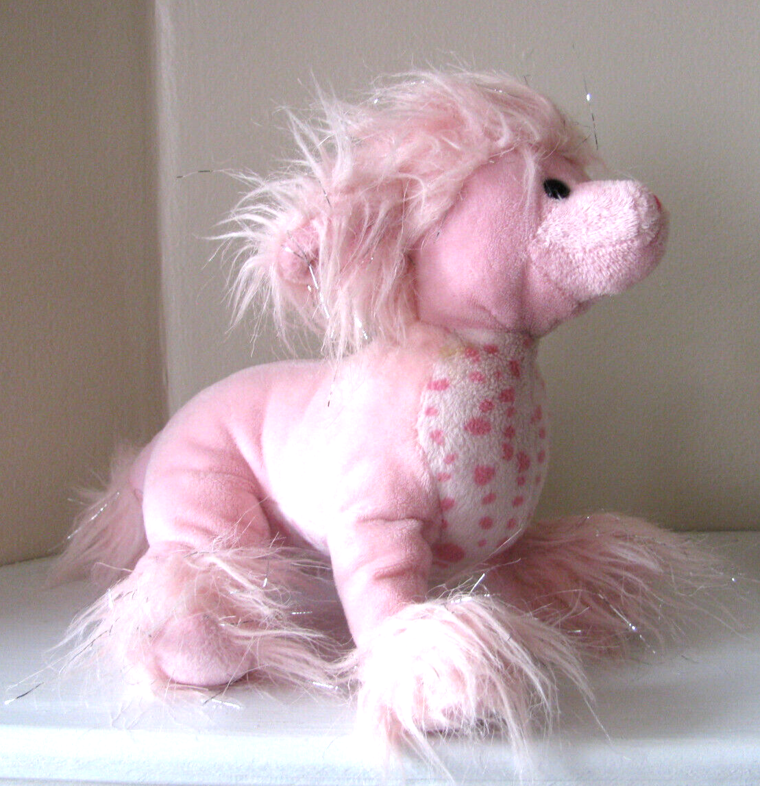 NWT Webkinz ~ Razzle Dazzle Dog ~ ( HM618 ) Plush GANZ USED NO