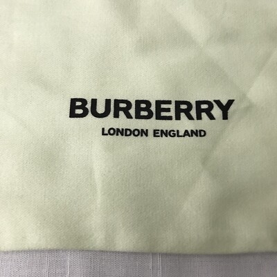 Burberry Dust Bag Travel Purse Wallet Shoes 100% Authentic 10x14