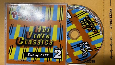 Mega rare DVD sleeve PROMO ONLY Hot Video Classics Best 1998 V2  Light Harlines