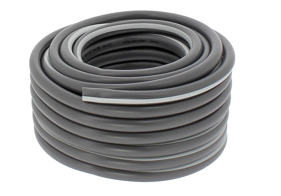 50 METRI GOMMA TUBO UNICO DIAMETRO 15 mm 5/8" ACQUA IRRIGAZIONE GIARDINO