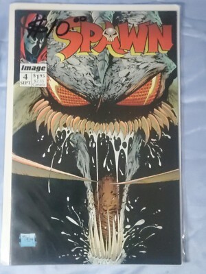 Spawn 4 Image Comics Malibu Comics September 1992 VF Unread Like Never Read