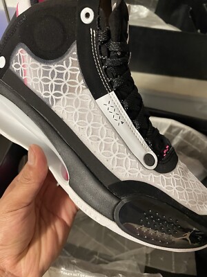 2019 Air Jordan XXXIV Us9 CNY  Tagged White/Black (34 Tatum Xxxx 40 11 12 V LE)