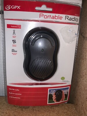 GPX, Inc. R633B Portable Shortwave AM/FM Clock Radio (Black) | eBay