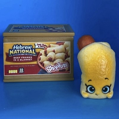 Shopkins Real Littles Season 12 Beefy Frank Gold Container/Packaging RL-020