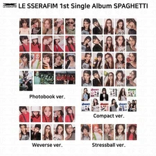LE SSERAFIM 1st Single Album SPAGHETTI Official Photocard SAKURA KPOP K-POP