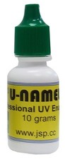 JSP U-ENAMEL  10GR SQUEEZE BOTTLE GREEN FLUORESCENT