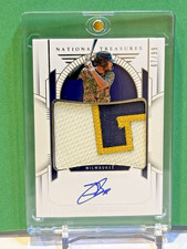 2024 Panini National Treasures Jackson Chourio Rookie Home Patch Auto /99