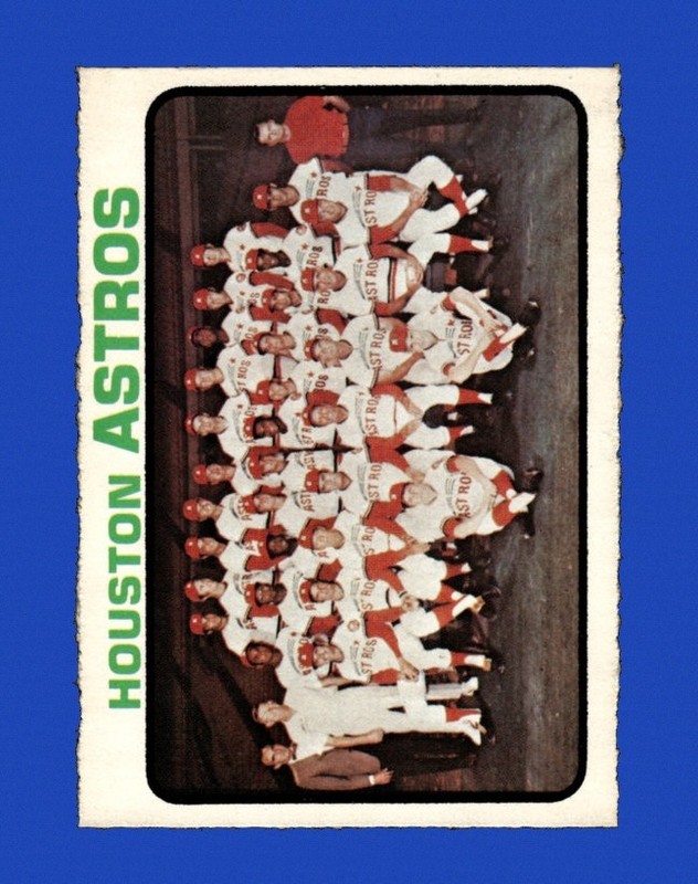 1973 O-Pee-Chee Set-Break #158 Houston Astros NM-MT OR BETTER *GMCARDS*