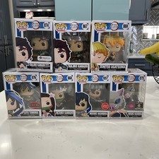 Funko Pop Demon Slayer Lot damaged boxes