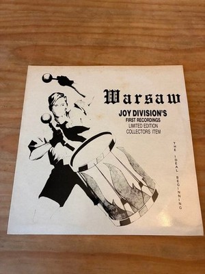 Joy Division Warsaw 1977 Vinyl Rare Punk Early Record Ian Curtis Hook Very Good
