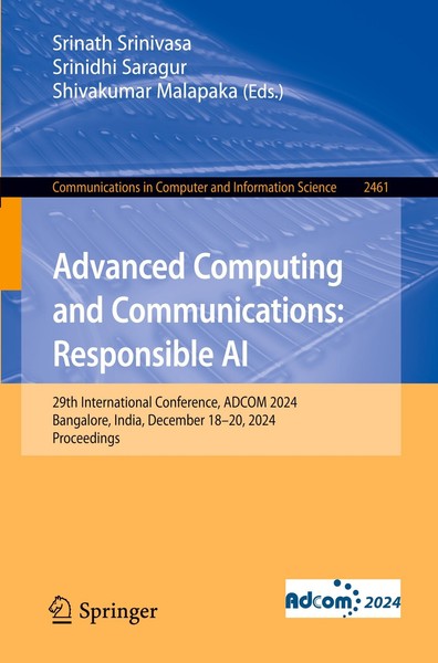 Advanced Computing And Communications: Responsible AI Srinath Srinivasa-image