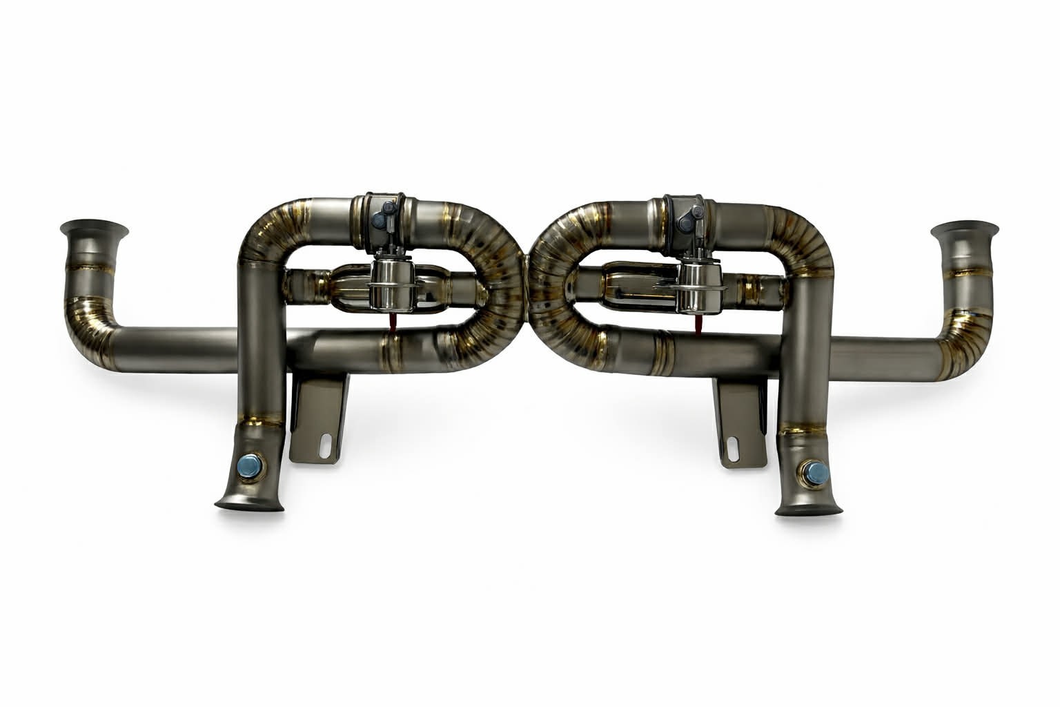Lamborghini Gallardo 04-08 Full Titanium F1-Style Rear Exhaust w/ or w/o Valves