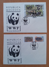 WWF Moldova - Moldova - 1993 - 2 local FDC's
