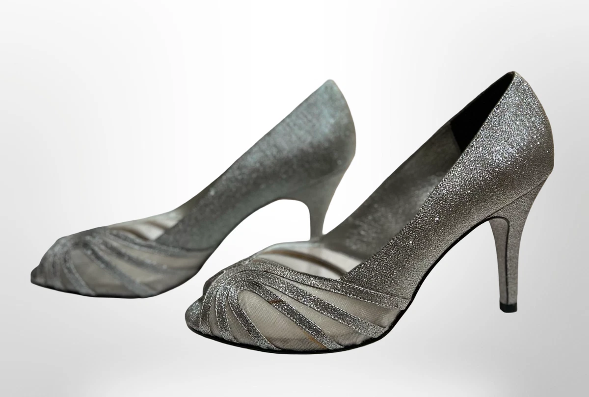 chinese dress ladies Amazon.com | DINTAHA Metallic Silver Kitten Heels for Women,Pointed Toe  Slingback Heels for Women,Low Heel Dress Shoes for Women,Size 4.5