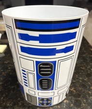 Star Wars R2-d2 Wastebasket Trash Can Jay Franco Lucasfilm Blue White