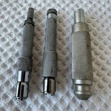 3 Vintage Automatic Spring Loaded Machinist Punches Lot K&D Stelray USA