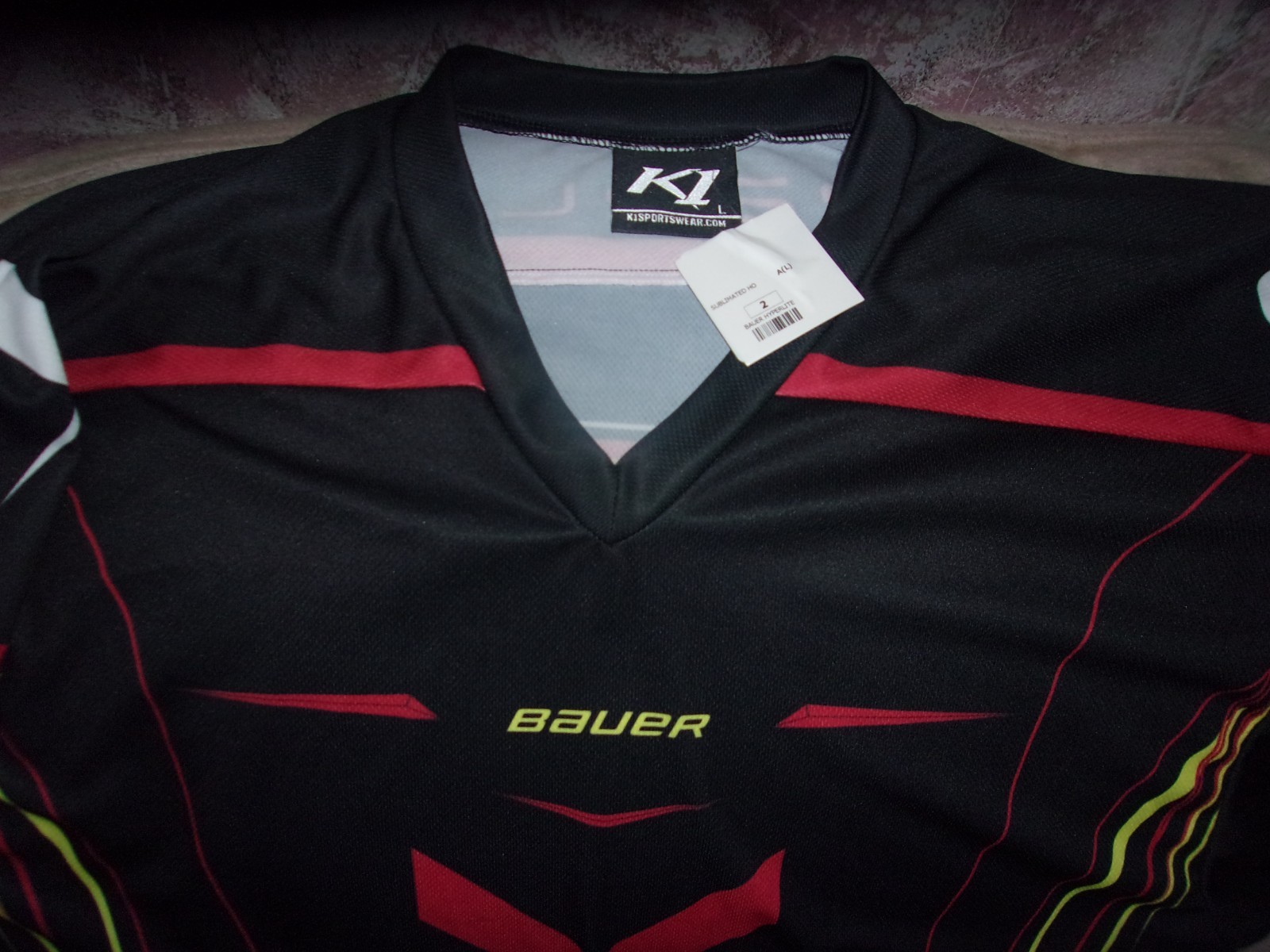 BAUER HYPERLITE 2 NYLON JERSEY/SWEATER K1 SPORTSWEAR INNOVATION