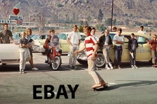 1965 Skateboard Contest Photo surf style poster HSI Exclusive 12x18 image